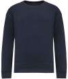 NS437 Native Spirit Kids Oversized Round Neck Sweatshirt Navy colour image